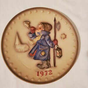 MJ Hummel 1972 Annual Plate Vintage Goebel West Germany Hum265 with original box